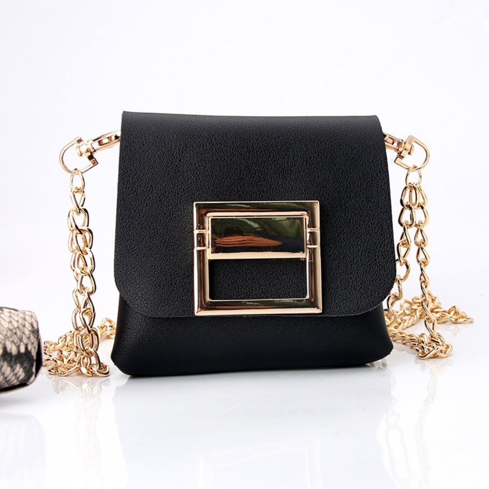 Stylish Mini Crossbody Bag with Belt Attachment - Picture 4 of 6